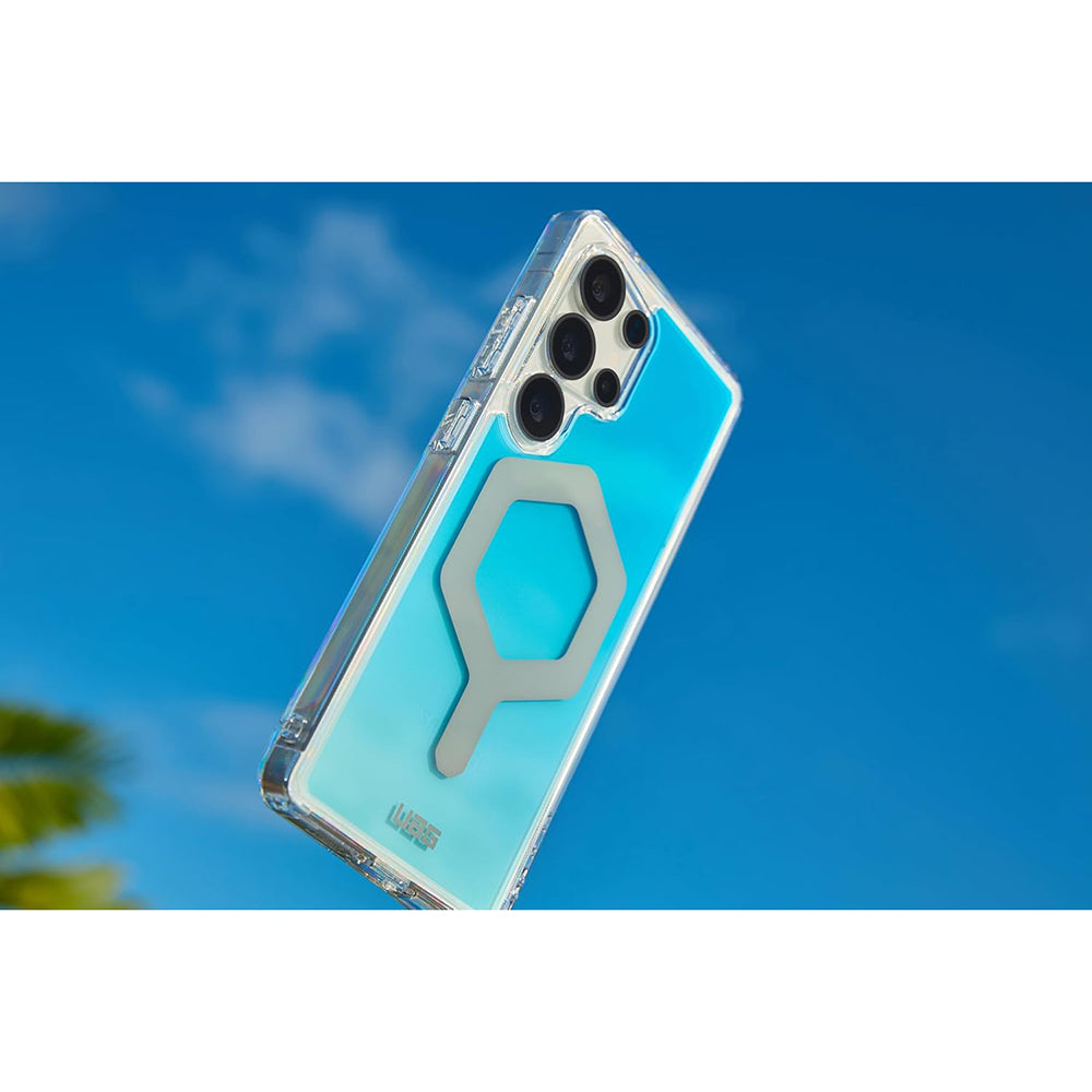 Funda MagSafe para Samsung Galaxy S25 Ultra S938, Urban Armor Gear, Plyo Pro, Azul