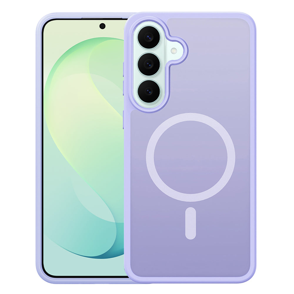 Funda MagSafe para Samsung Galaxy S26 FE S741 / S25 FE, DUX DUCIS, Yind, Morado Claro