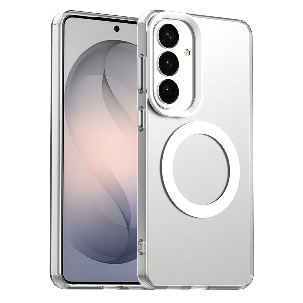 MagSafe Case for Samsung Galaxy S26 FE S741, Techsuit, CandyCase, White