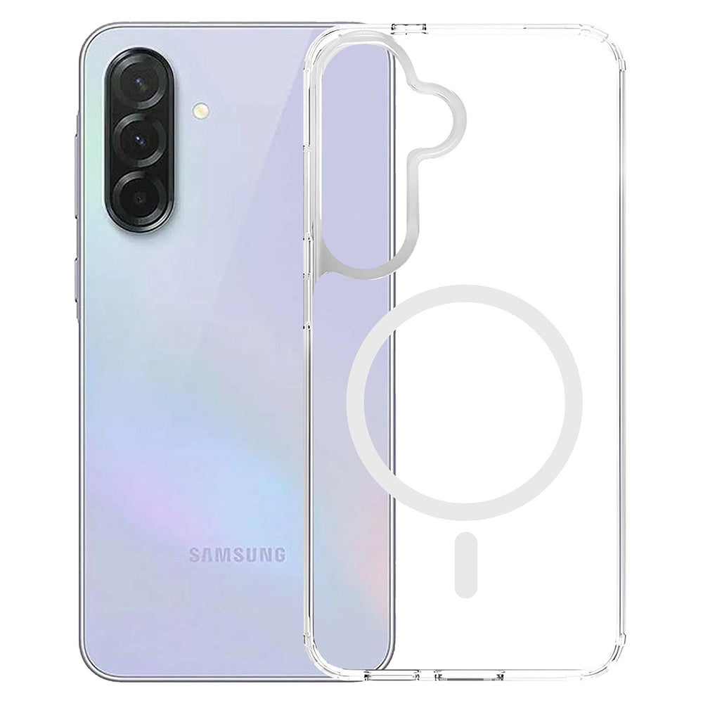 Funda MagSafe para Samsung Galaxy S26 Plus S947, 3MK, Armor MagCase, Transparente