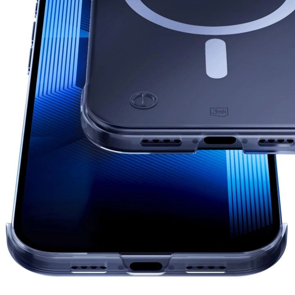 Funda MagSafe para Samsung Galaxy S26 Plus, 3MK, Just20g, Transparente