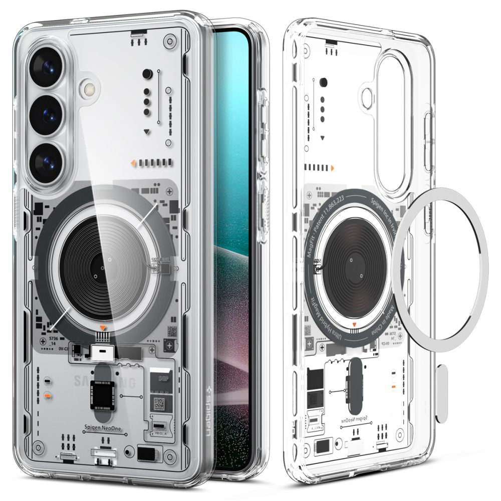 Funda MagSafe para Samsung Galaxy S26 Plus S947, Spigen, Ultra Hybrid Neo One, Transparente ACS11212