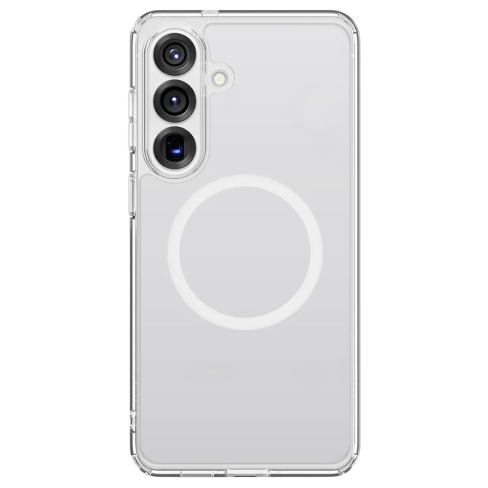 Funda MagSafe para Samsung Galaxy S26 Plus S947, UNIQ, LifePro Xtreme MagClick, Transparente