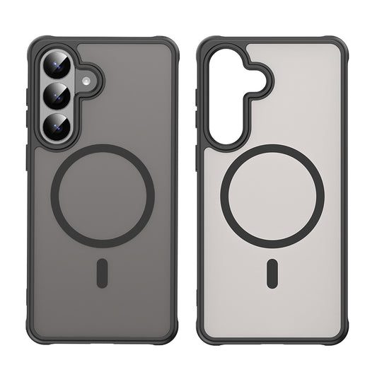 Funda MagSafe para Samsung Galaxy S26 Plus, Techsuit, HaloFrost II, Negra