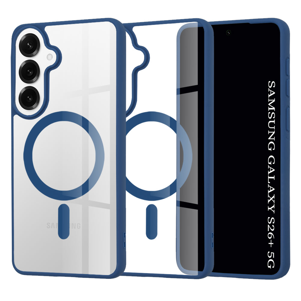 Funda MagSafe para Samsung Galaxy S26 Plus S947, Techsuit, Pro, Azul