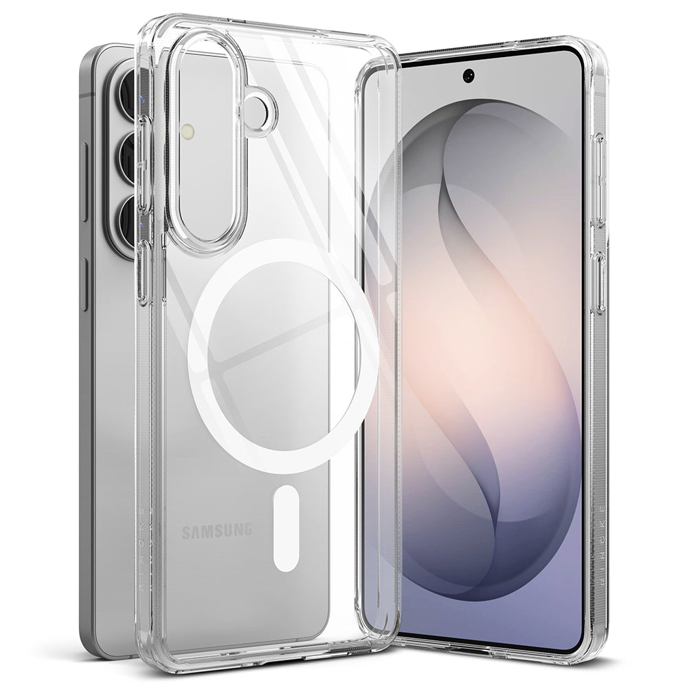 Funda MagSafe para Samsung Galaxy S26 S942, Ringke, Fusion, Transparente