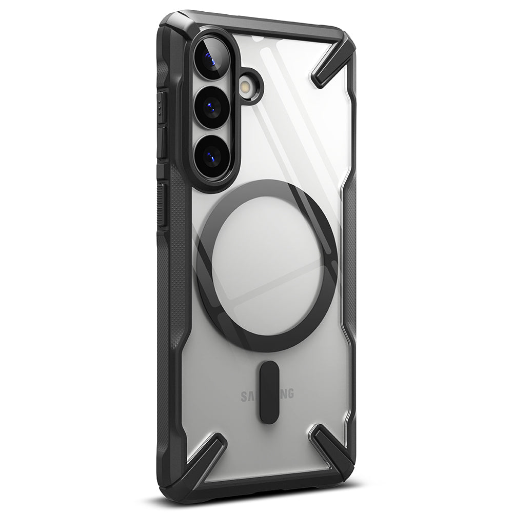 Funda MagSafe para Samsung Galaxy S26 S942, Ringke, Fusion X, Negra