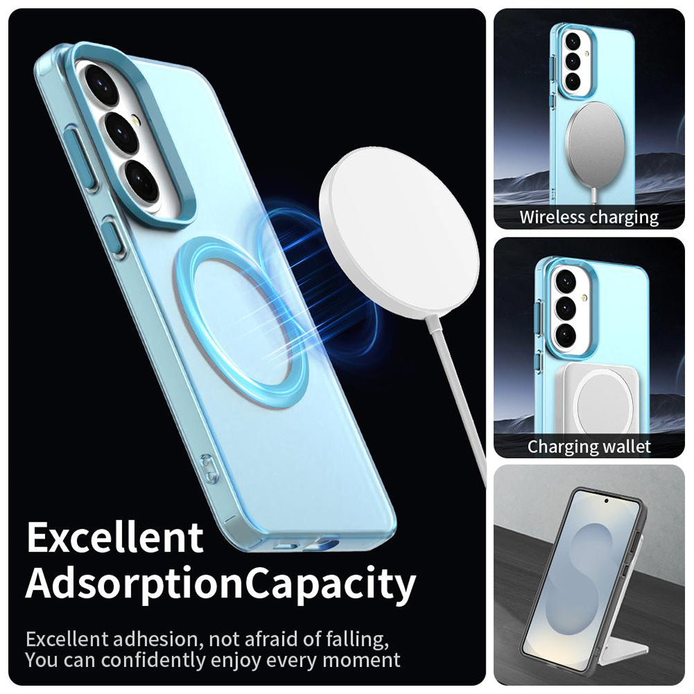 MagSafe Case for Samsung Galaxy S26 S942, Techsuit, CandyCase, Blue