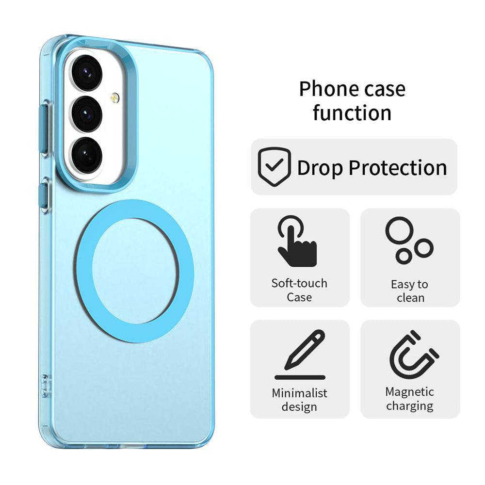 MagSafe Case for Samsung Galaxy S26 S942, Techsuit, CandyCase, Blue