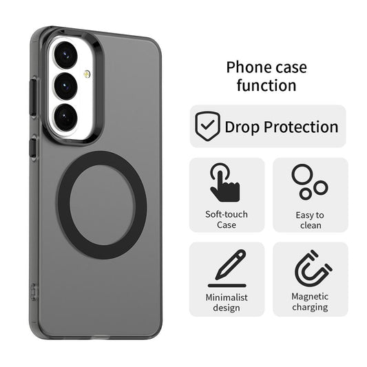 MagSafe Case for Samsung Galaxy S26, Techsuit, CandyCase, Black