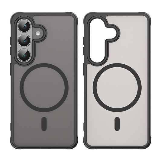 Funda MagSafe para Samsung Galaxy S26, Techsuit, HaloFrost II, Negra