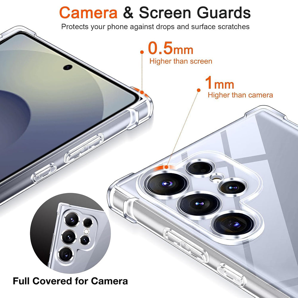 Funda MagSafe para Samsung Galaxy S26 S942, Techsuit, Antigolpes, Transparente