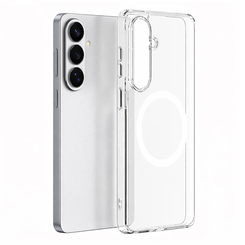 Funda MagSafe para Samsung Galaxy S26 S942, Torras, Guardian, Transparente