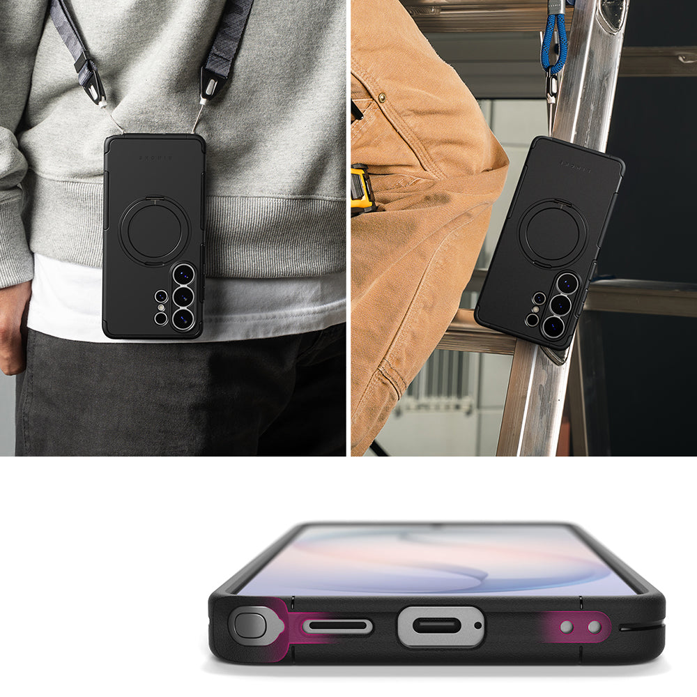 Funda MagSafe para Samsung Galaxy S26 Ultra S948, Ringke, Alles, Negra