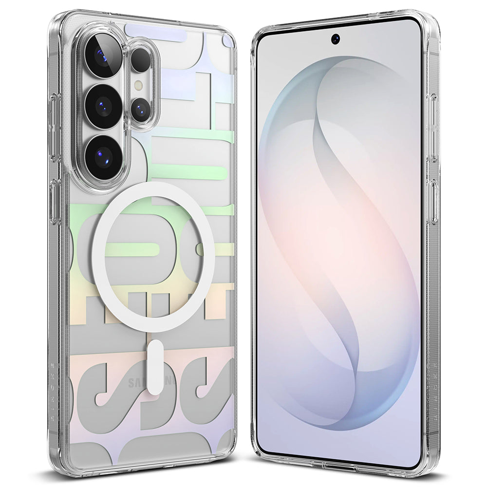 Funda MagSafe para Samsung Galaxy S26 Ultra S948, Ringke, Fusion Seoul, Transparente