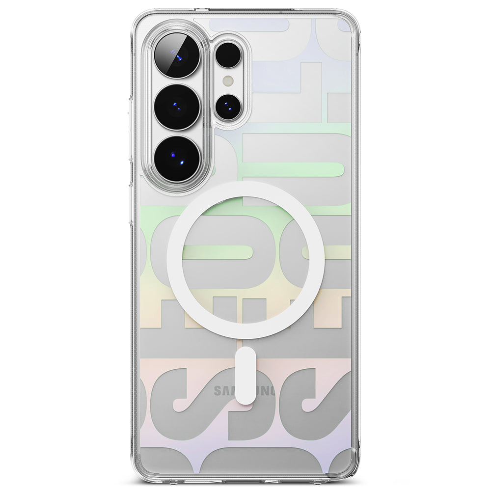 Funda MagSafe para Samsung Galaxy S26 Ultra S948, Ringke, Fusion Seoul, Transparente