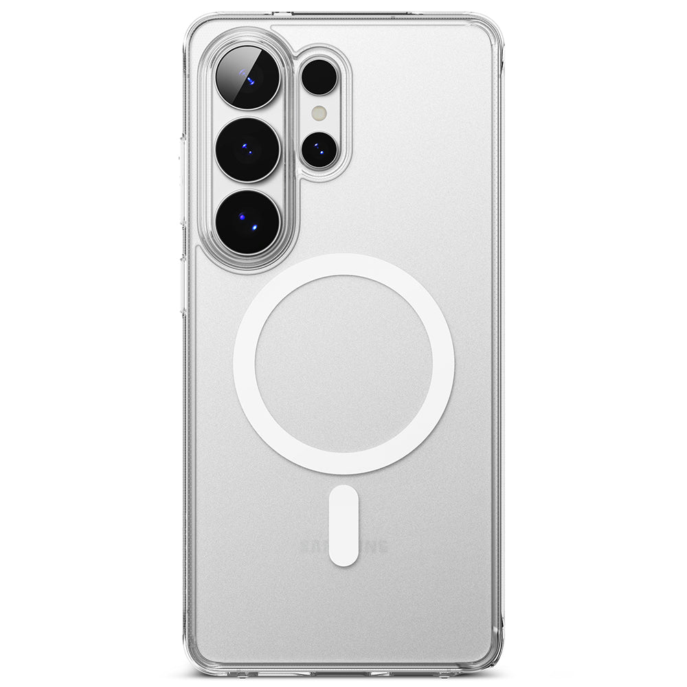 Funda MagSafe para Samsung Galaxy S26 Ultra S948, Ringke, Fusion, Transparente Mate