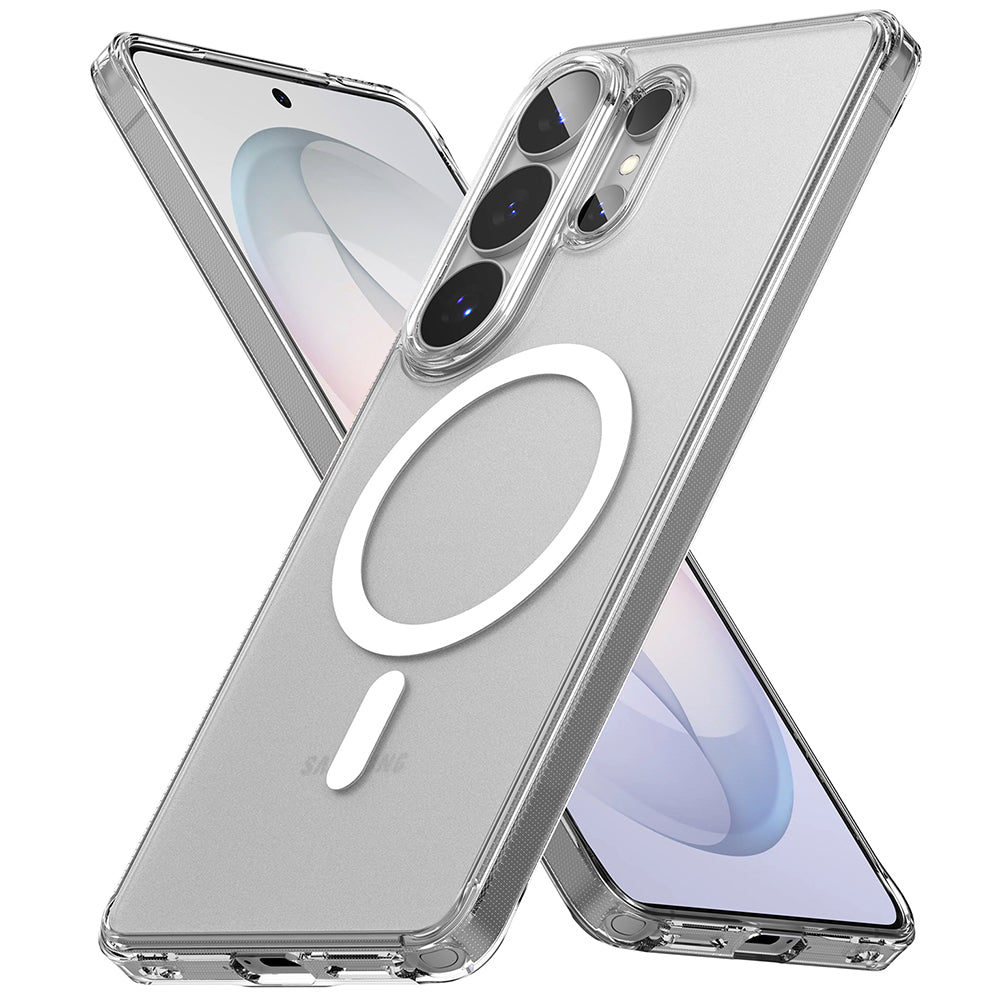 Funda MagSafe para Samsung Galaxy S26 Ultra S948, Ringke, Fusion, Transparente Mate