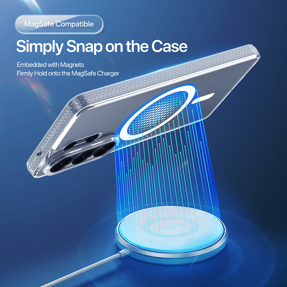 Funda MagSafe para Samsung Galaxy S26 Ultra S948, DUX DUCIS, Clara, Transparente