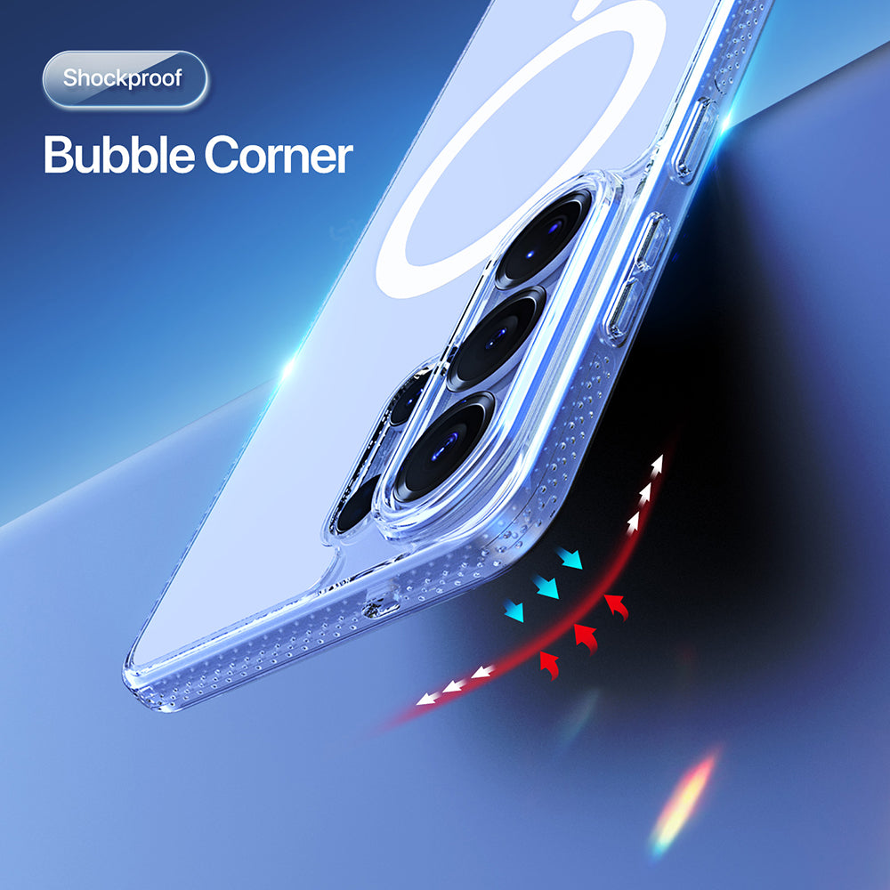 Funda MagSafe para Samsung Galaxy S26 Ultra S948, DUX DUCIS, Clara, Transparente