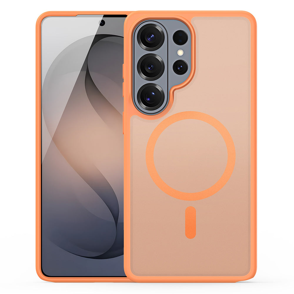 Funda MagSafe para Samsung Galaxy S26 Ultra S948, DUX DUCIS, Yind, Naranja