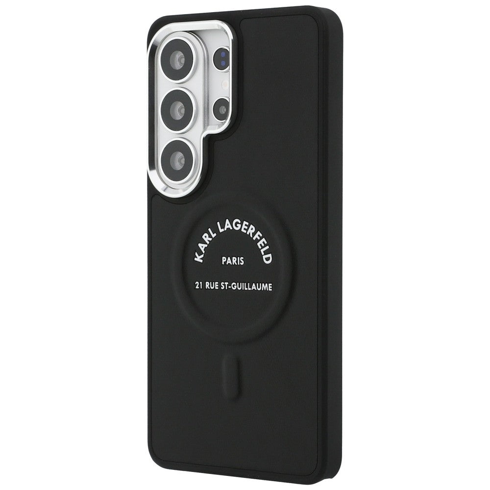 Funda MagSafe para Samsung Galaxy S26 Ultra S948, Karl Lagerfeld, Karl RSG Logo, Negra