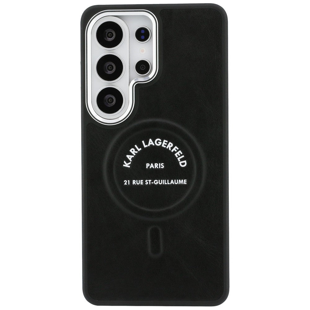 Funda MagSafe para Samsung Galaxy S26 Ultra S948, Karl Lagerfeld, Karl RSG Logo, Negra