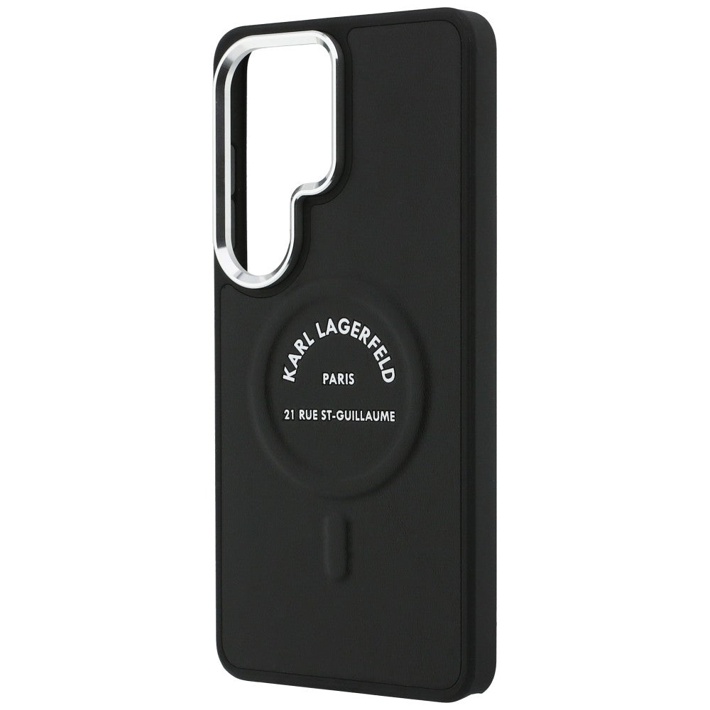 Funda MagSafe para Samsung Galaxy S26 Ultra S948, Karl Lagerfeld, Karl RSG Logo, Negra