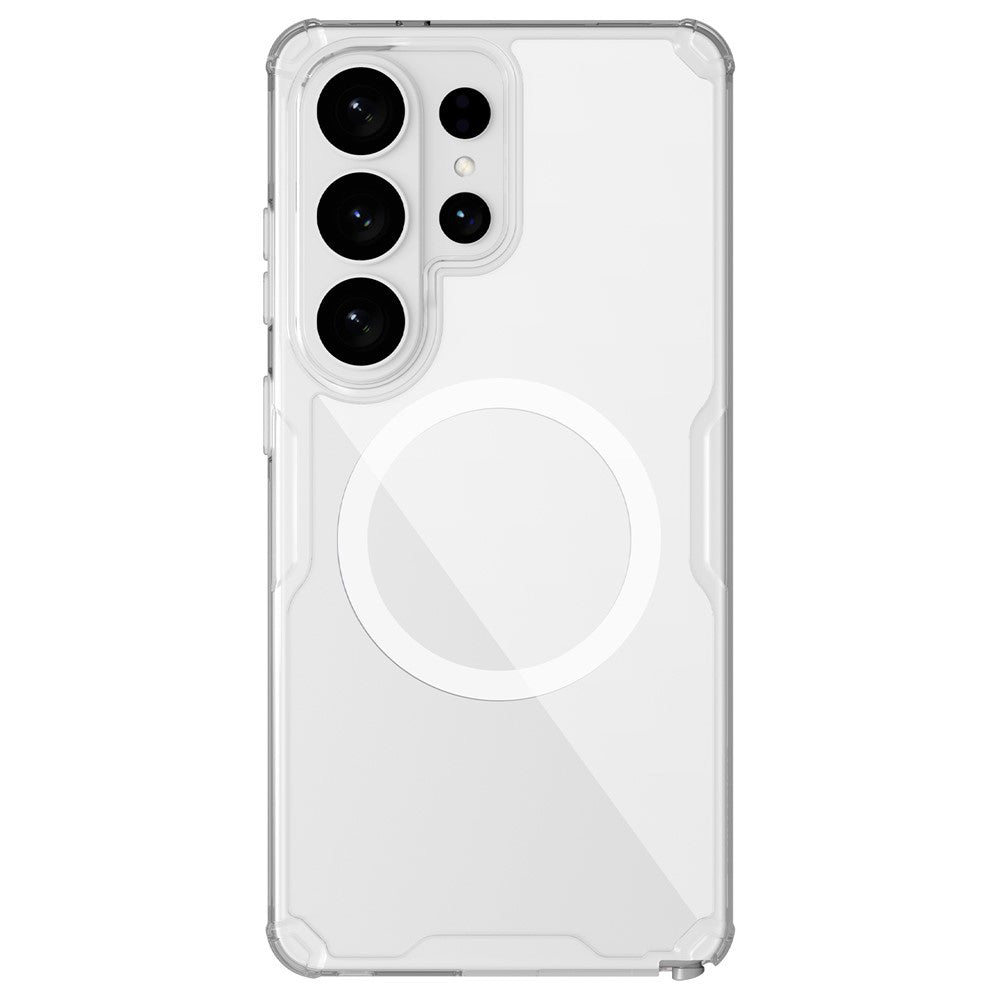 Funda MagSafe para Samsung Galaxy S26 Ultra S948, Nillkin, Nature Pro, Blanca