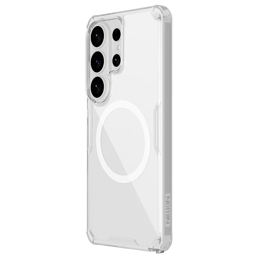Funda MagSafe para Samsung Galaxy S26 Ultra S948, Nillkin, Nature Pro, Blanca