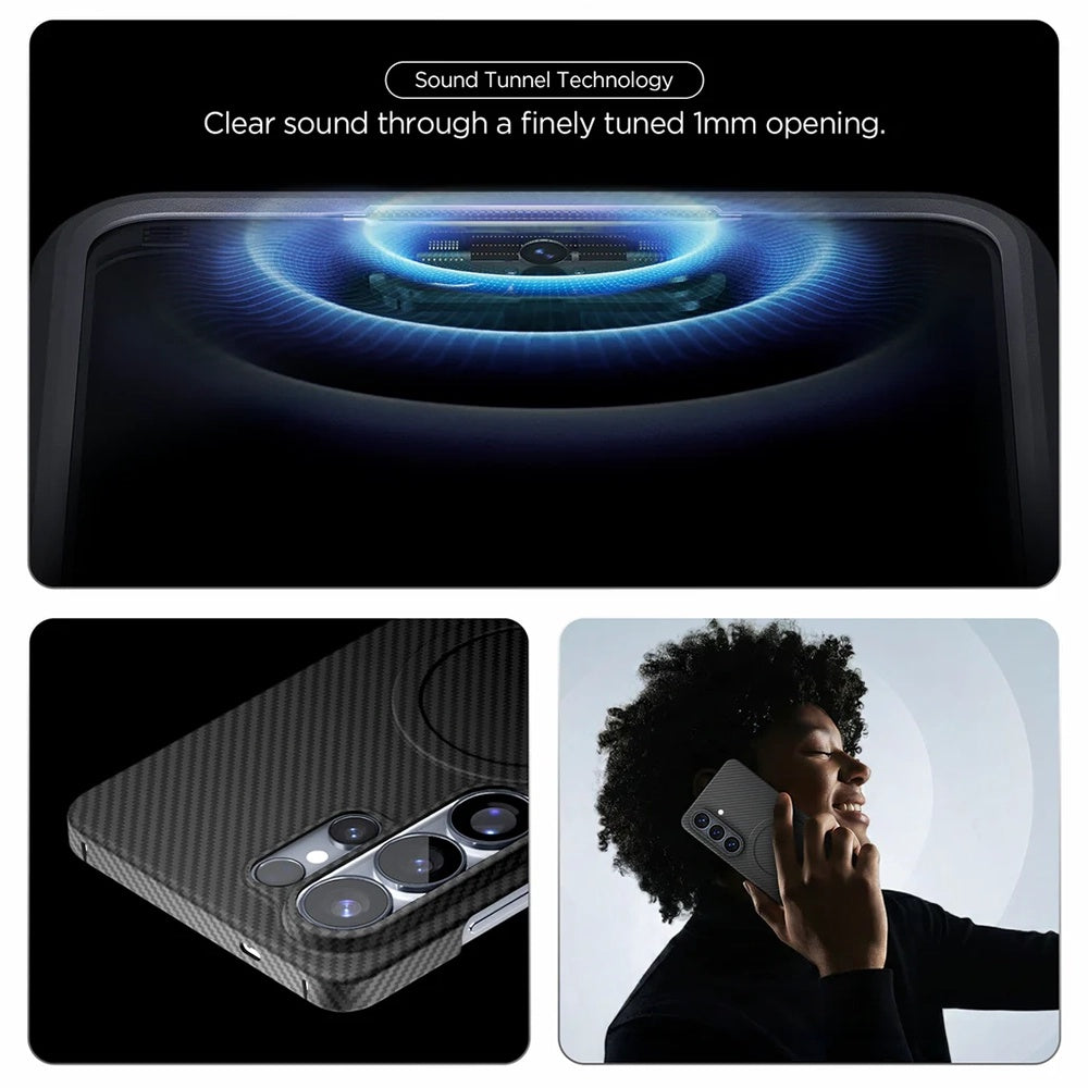 Funda MagSafe para Samsung Galaxy S26 Ultra S948, Spigen, Air Skin, Negra ACS11029