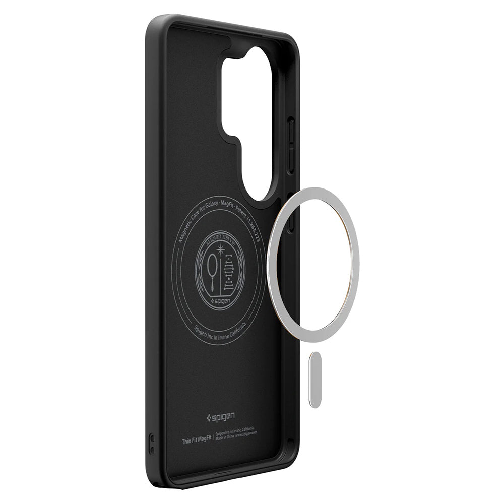 Funda MagSafe para Samsung Galaxy S26 Ultra S948, Spigen, Thin Fit, Negra ACS11394