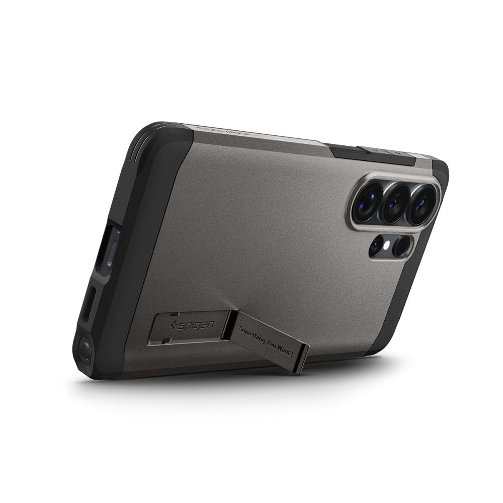 Funda MagSafe para Samsung Galaxy S26 Ultra S948, Spigen, Tough Armor, Gris ACS10685