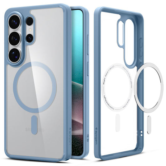 Funda MagSafe para Samsung Galaxy S26 Ultra S948, Spigen, Ultra Hybrid, Azul ACS11207