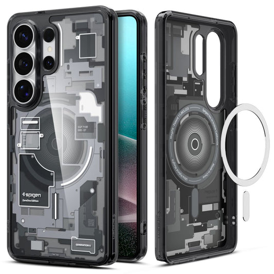 Funda MagSafe para Samsung Galaxy S26 Ultra S948, Spigen, Ultra Hybrid Zero One, Negra ACS10682