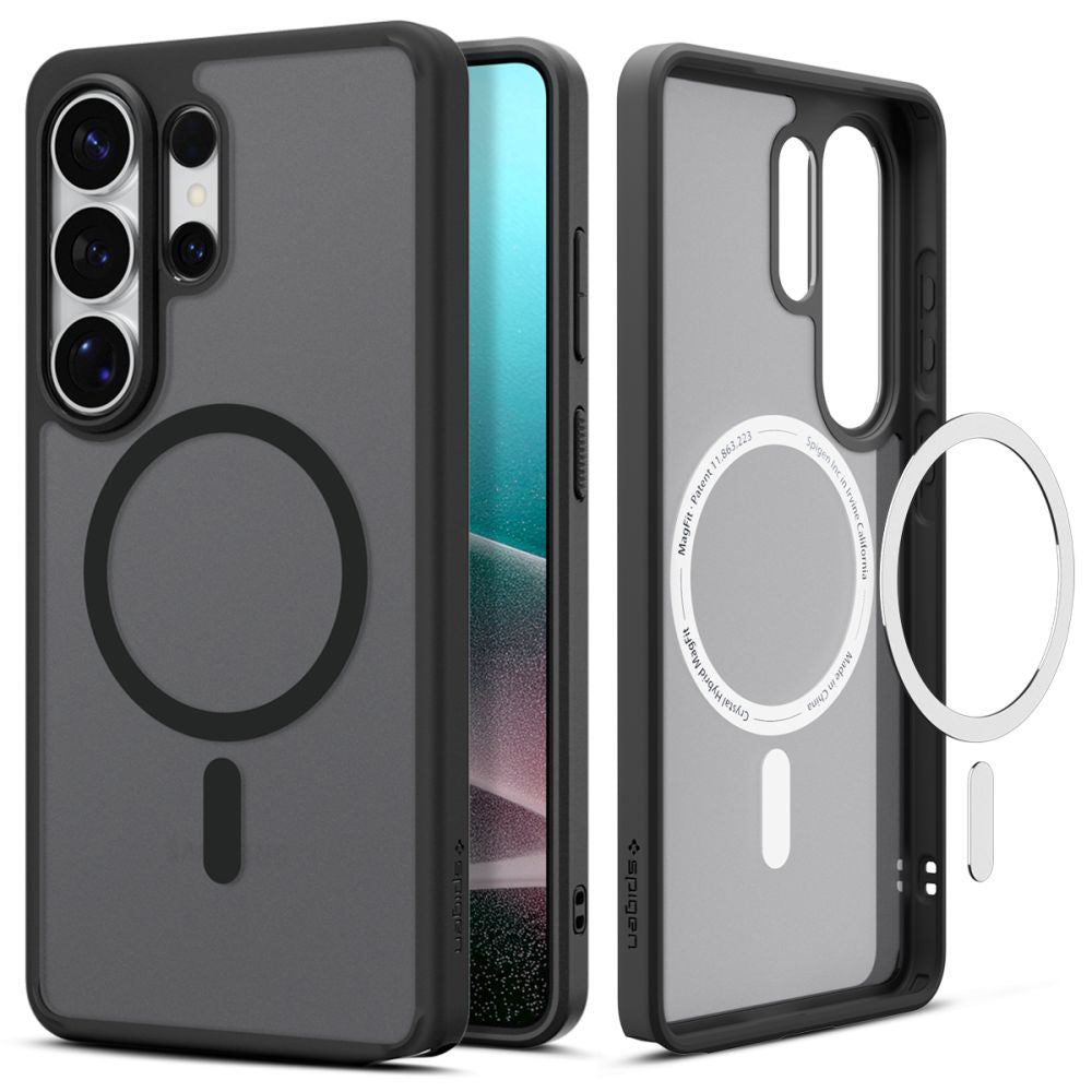 Funda MagSafe para Samsung Galaxy S26 Ultra S948, Spigen, Ultra Hybrid, Negra Satinada ACS10681