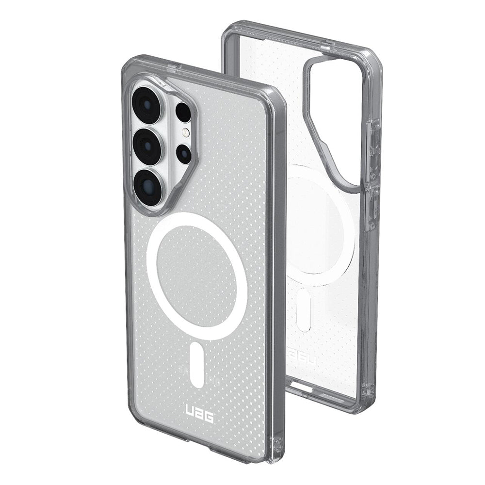 Funda MagSafe para Samsung Galaxy S26 Ultra S948, Urban Armor Gear, Dot, Transparente Gris