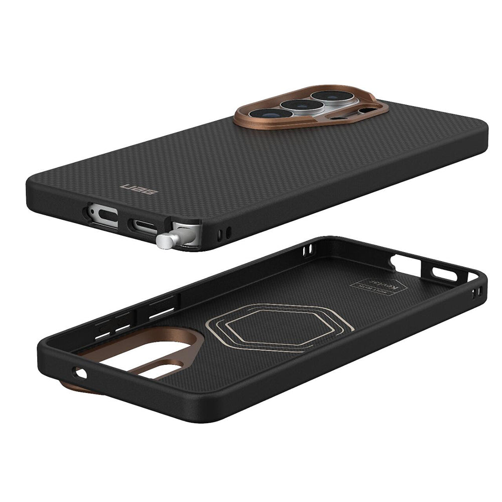 Funda MagSafe para Samsung Galaxy S26 Ultra S948, Urban Armor Gear, Fibr Armr, Negro Bronce