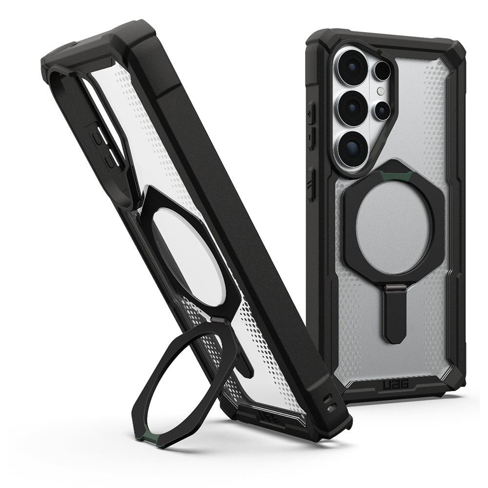 Funda MagSafe para Samsung Galaxy S26 Ultra S948, Urban Armor Gear, Plasma XTE, Negra Transparente