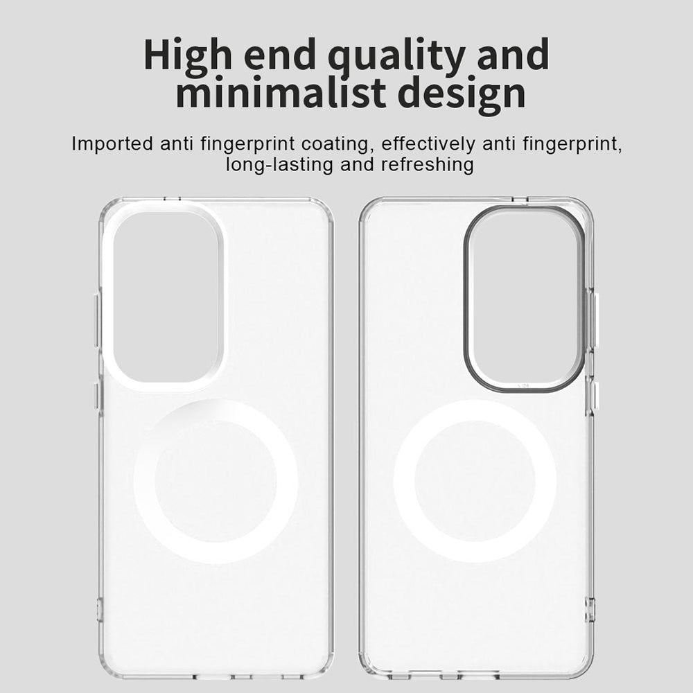Funda MagSafe para Samsung Galaxy S26 Ultra S948, Techsuit, CandyCase, Blanca