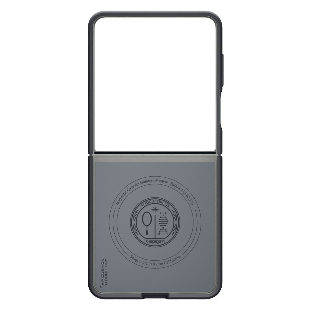 Funda MagSafe para Samsung Galaxy Z Flip7 F766, Spigen, Caseology Nano Pop, Negra ACS11158