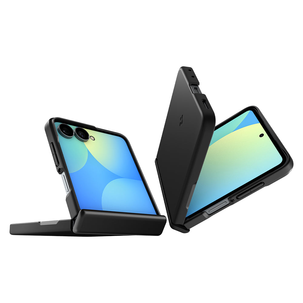 Funda MagSafe para Samsung Galaxy Z Flip8 F776, Spigen, Air Fit Pro, Negra ACS11511