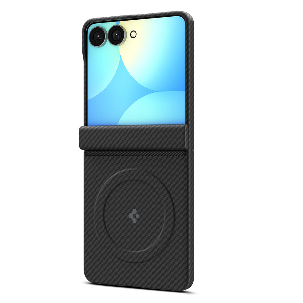 Funda MagSafe para Samsung Galaxy Z Flip8 F776, Spigen, Air Skin, Negra ACS11513