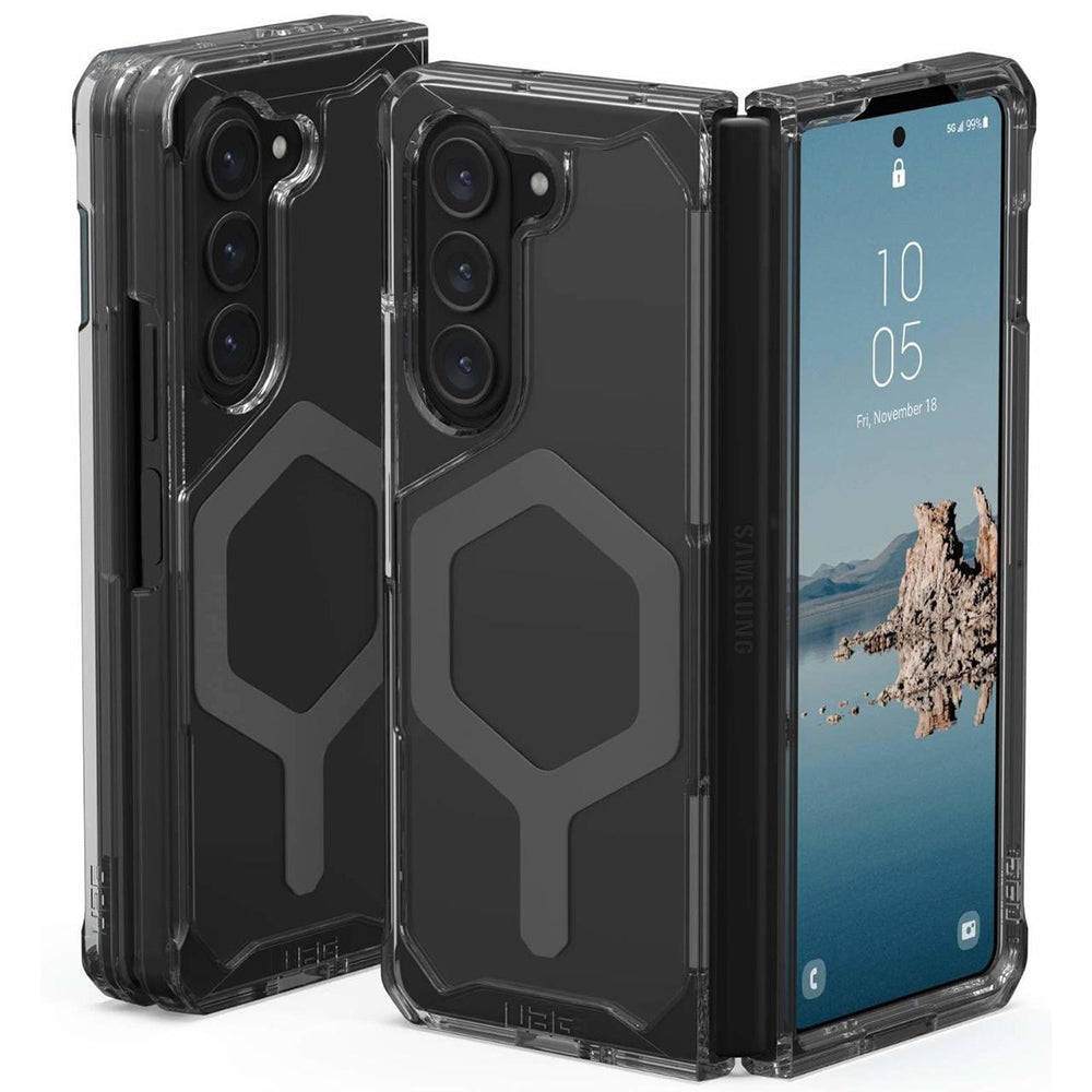 Funda MagSafe para Samsung Galaxy Z Fold5 F946, Urban Armor Gear, Plyo Pro, Gris