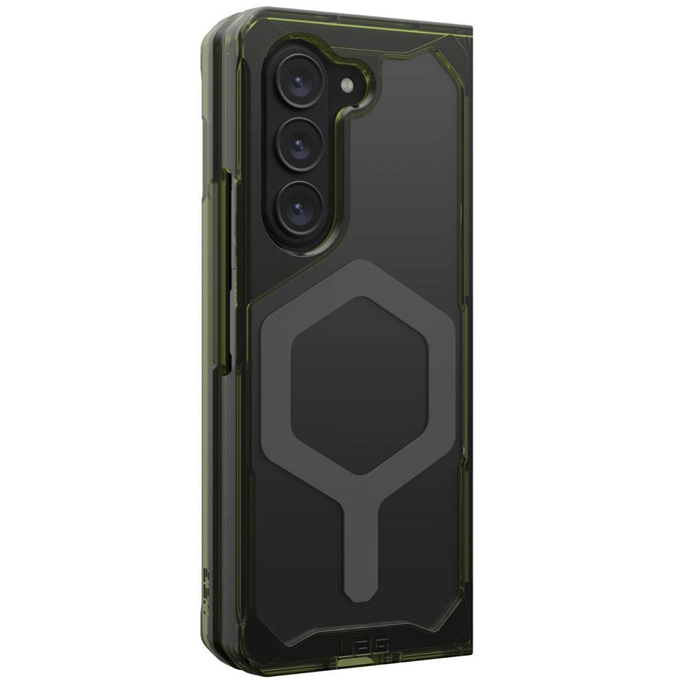 Funda MagSafe para Samsung Galaxy Z Fold5 F946, Urban Armor Gear, Plyo Pro, Verde Gris