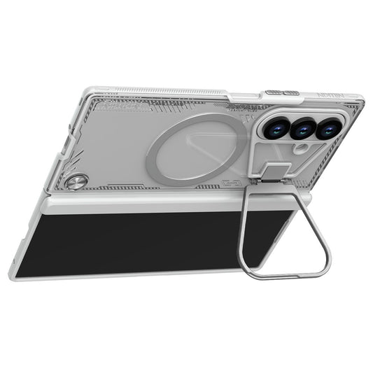 MagSafe Case for Samsung Galaxy Z Fold7 F966, Nillkin, Iceblade Prop with Camera Cutout, Gray