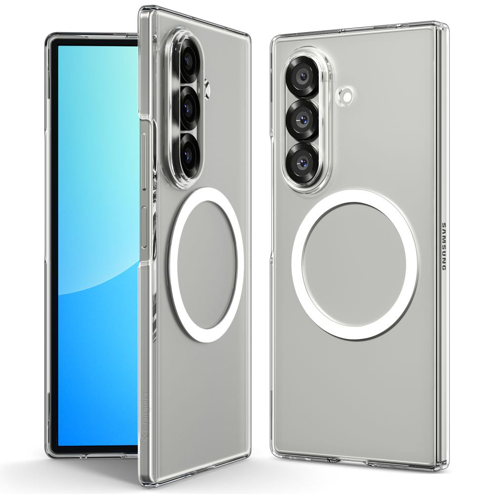 Funda MagSafe para Samsung Galaxy Z Fold7 F966, Spigen, Air Skin, Transparente ACS09545