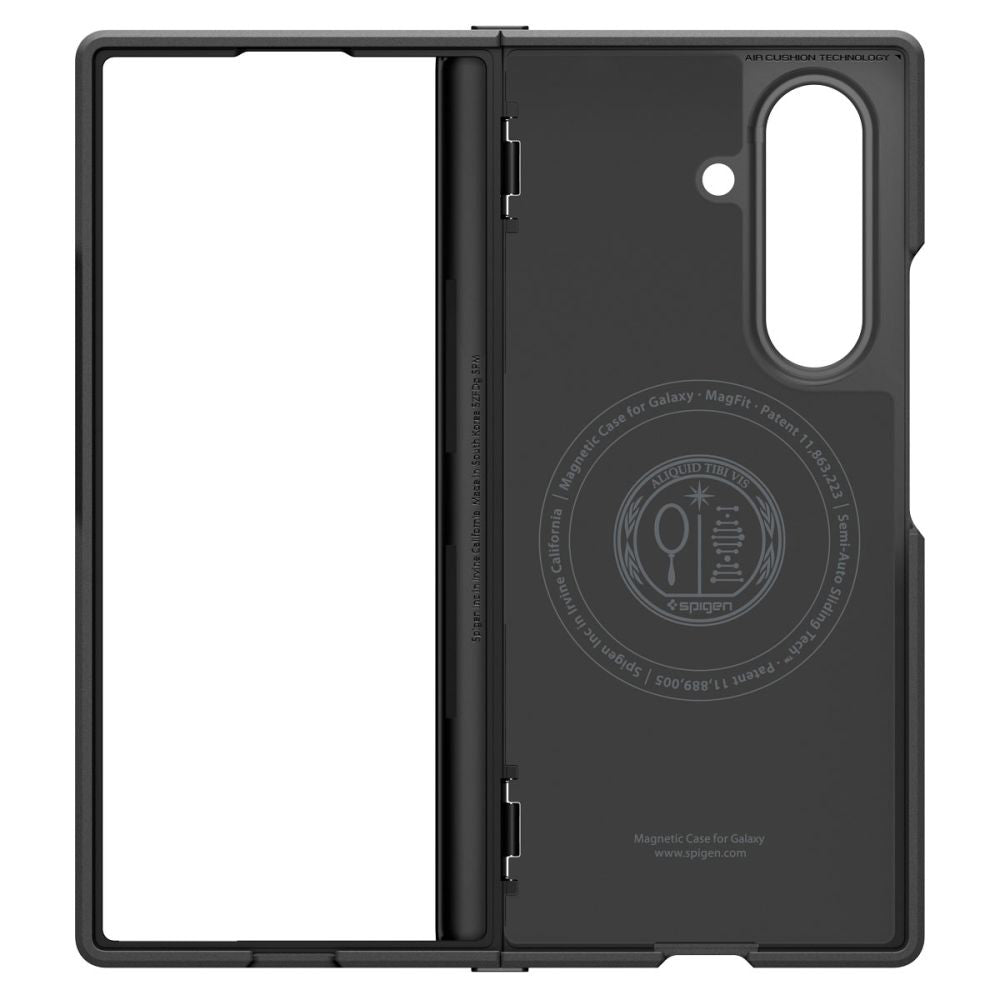 MagSafe Case for Samsung Galaxy Z Fold7 F966, Spigen, Slim Armor Pro, Black ACS09551
