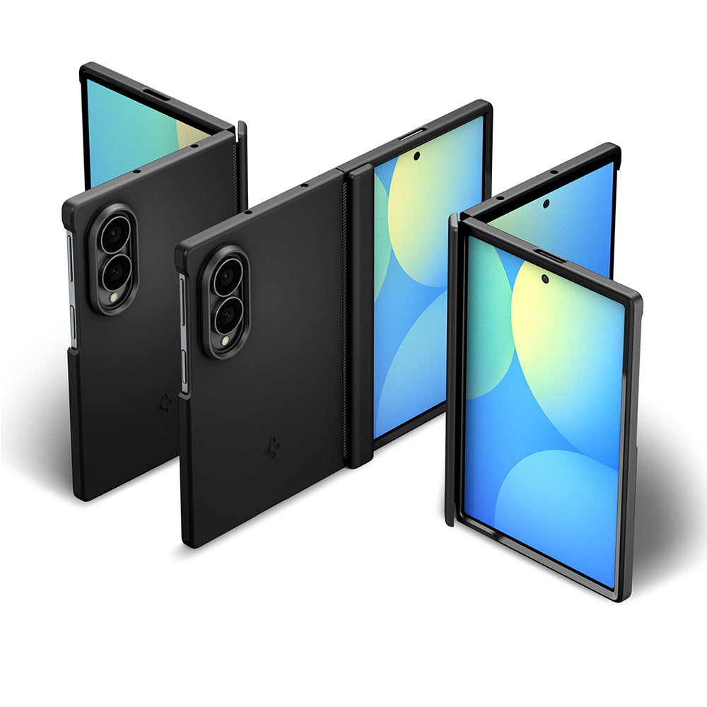 Funda MagSafe para Samsung Galaxy Z Fold8 F971, Spigen, Air Fit Pro, Negra ACS11559