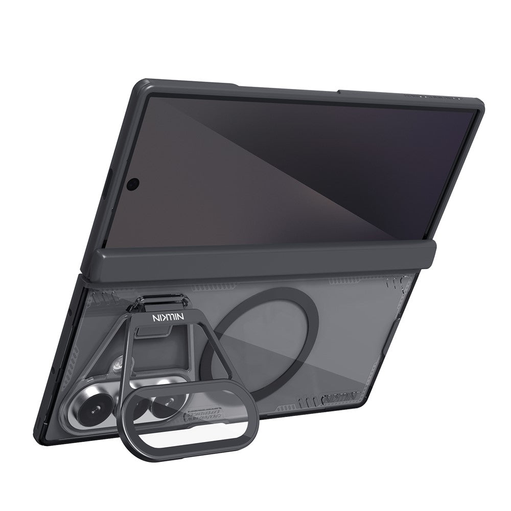 Funda MagSafe para Samsung Galaxy Z Fold8 Ultra F976, Nillkin, Iceblade Prop con recorte para cámara, Negra